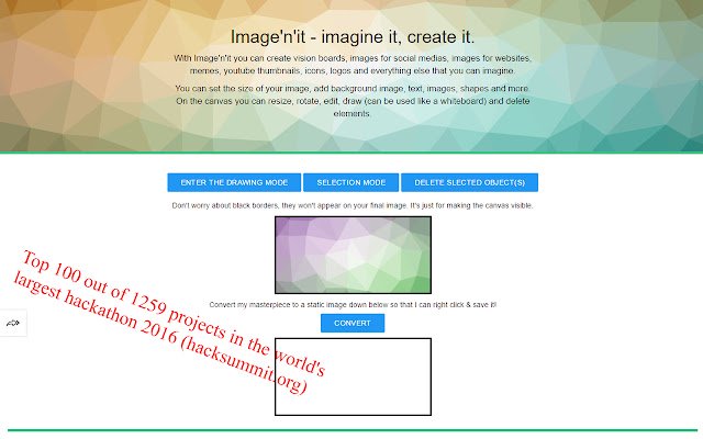 Imagenit  from Chrome web store to be run with OffiDocs Chromium online