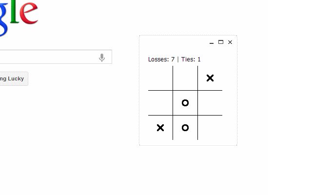 Impossible Tic Tac Toe  from Chrome web store to be run with OffiDocs Chromium online