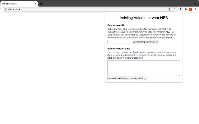 Indeling Automator voor NBB מחנות האינטרנט של Chrome להפעלה עם OffiDocs Chromium באינטרנט