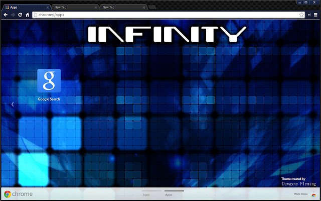 Infinity dari toko web Chrome akan dijalankan dengan OffiDocs Chromium online