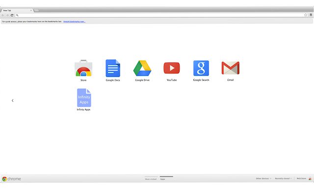 Infinty Apps  from Chrome web store to be run with OffiDocs Chromium online