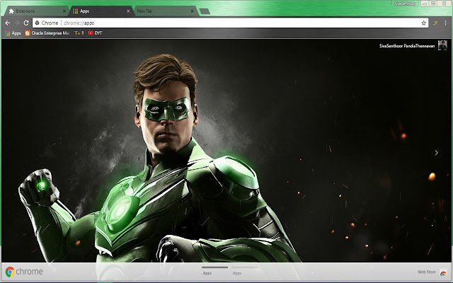 Injustice Green lantern Super Hero  from Chrome web store to be run with OffiDocs Chromium online