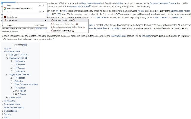 ⚾ Căutare în linie de jucători de baseball din magazinul web Chrome pentru a fi rulat cu OffiDocs Chromium online