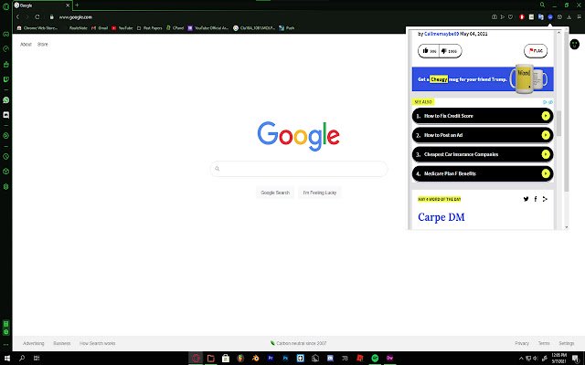 Natychmiastowy słownik miejski ze sklepu internetowego Chrome, który można uruchomić w trybie online za pomocą OffiDocs Chromium