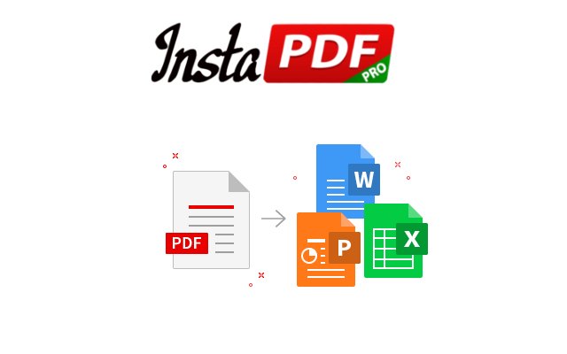 InstaPDFPro dari toko web Chrome untuk dijalankan dengan OffiDocs Chromium online