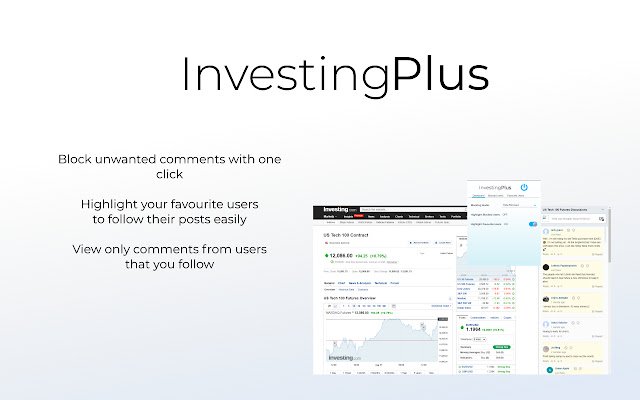 Investing Plus  from Chrome web store to be run with OffiDocs Chromium online