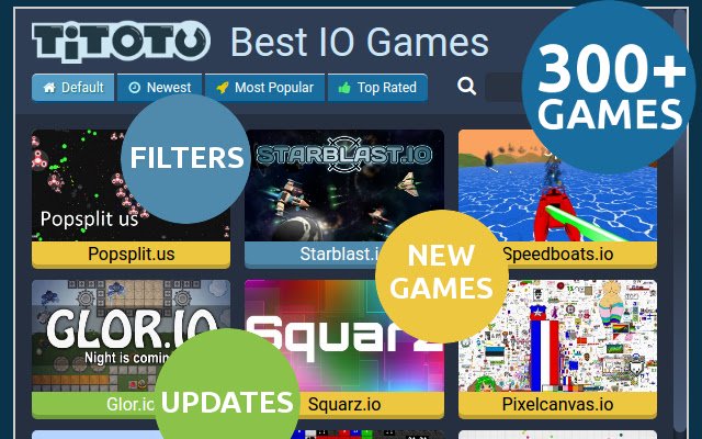 IO Games Titotu Extension  from Chrome web store to be run with OffiDocs Chromium online