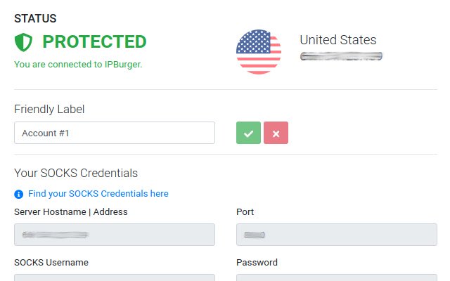 IPBurger Proxy  VPN  from Chrome web store to be run with OffiDocs Chromium online