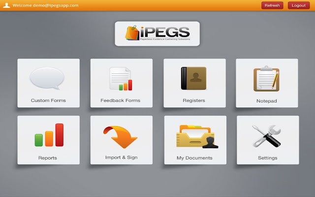 iPegs מחנות האינטרנט של Chrome שיופעלו עם OffiDocs Chromium באינטרנט