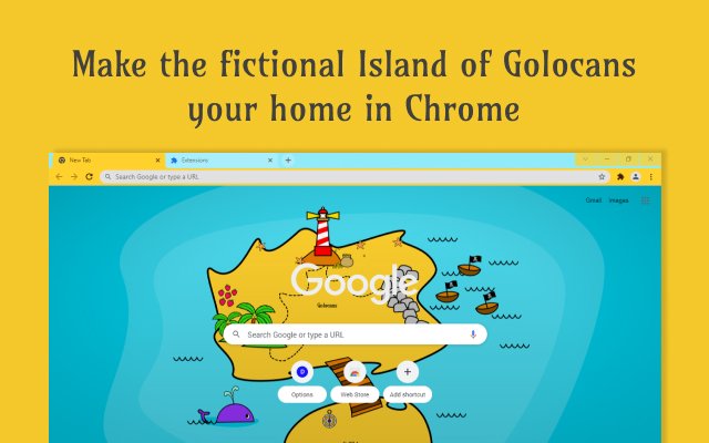 Island of Golocans من متجر Chrome الإلكتروني ليتم تشغيلها باستخدام OffiDocs Chromium عبر الإنترنت