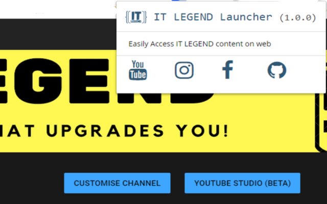 IT LEGEND LAUNCHER из интернет-магазина Chrome будет работать с OffiDocs Chromium онлайн