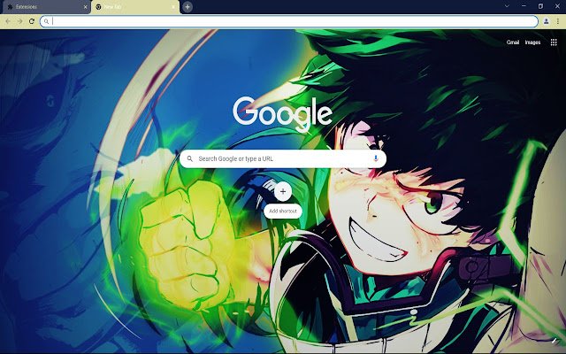 Izuku Midoriya (My Hero Academia) dari toko web Chrome untuk dijalankan dengan OffiDocs Chromium online