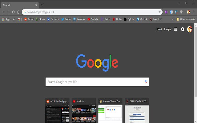 Tema întunecată Jaibas din magazinul web Chrome va fi rulată cu OffiDocs Chromium online