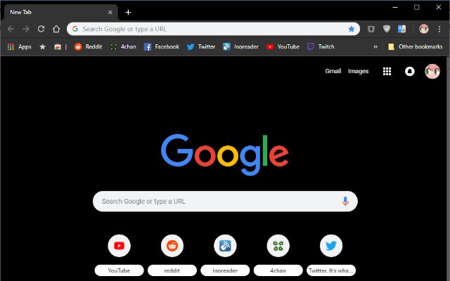 Jaibas Dark Theme Windows 10 Edition  from Chrome web store to be run with OffiDocs Chromium online