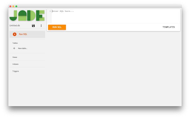 JAvascript based Database Editor  from Chrome web store to be run with OffiDocs Chromium online