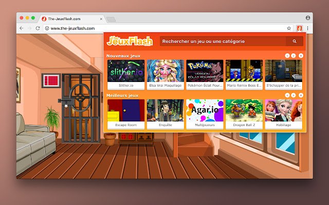 Jeux gratuits JeuxFlash.com de la tienda web de Chrome se ejecutará con OffiDocs Chromium en línea