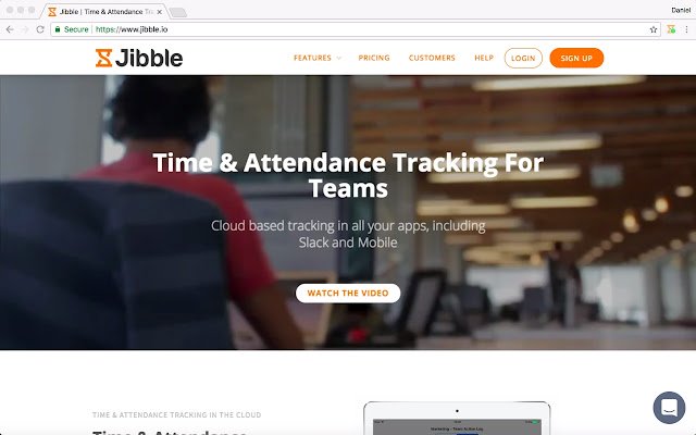 Jibble: Time  Attendance Tracker  from Chrome web store to be run with OffiDocs Chromium online