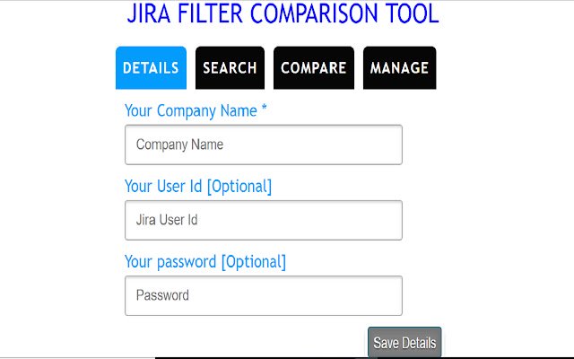 JIRA FILTER COMPARISON TOOL (Beta)  from Chrome web store to be run with OffiDocs Chromium online