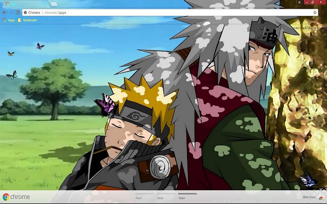 Jiraiya Naruto Sonnine  from Chrome web store to be run with OffiDocs Chromium online