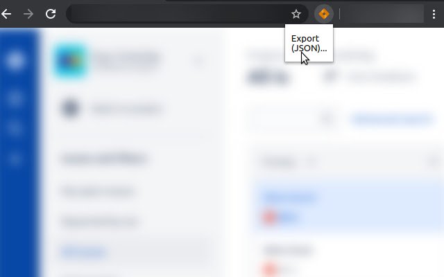 Jira JSON Export  from Chrome web store to be run with OffiDocs Chromium online