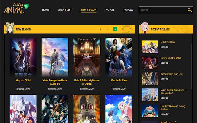 JKanime JK Anime online Chrome ウェブストアの Gogoanime.city を OffiDocs Chromium online で実行