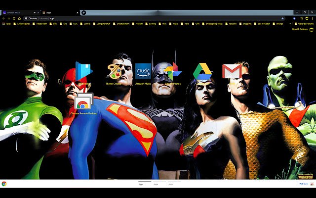 JLA ALex Ross  from Chrome web store to be run with OffiDocs Chromium online