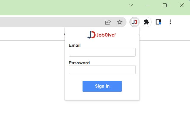 JobDiva Chrome Extension  from Chrome web store to be run with OffiDocs Chromium online