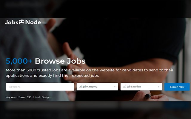 JobsNode  from Chrome web store to be run with OffiDocs Chromium online