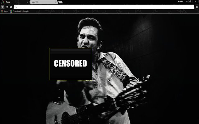 Johnny Cash  from Chrome web store to be run with OffiDocs Chromium online