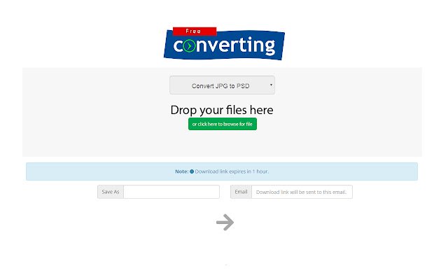 JPG to PSD Converter  from Chrome web store to be run with OffiDocs Chromium online