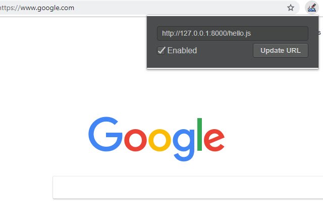 JS URL Injector  from Chrome web store to be run with OffiDocs Chromium online