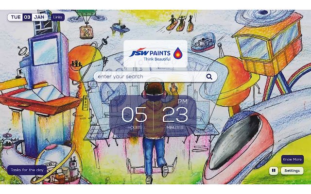 JSW Paints Futurescape  from Chrome web store to be run with OffiDocs Chromium online