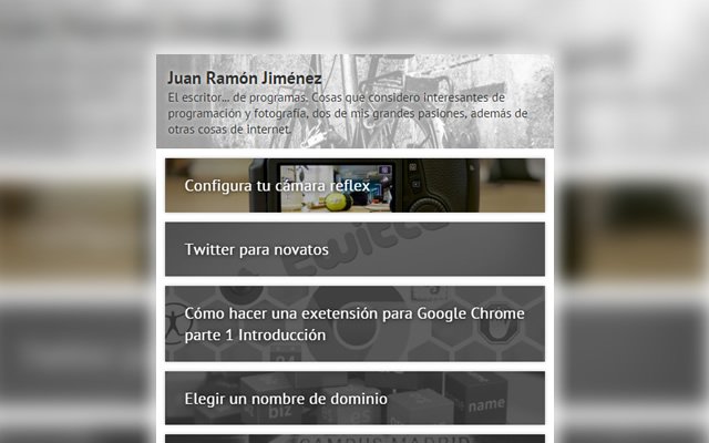 Juan Ramón Jimenez Quick WordPress reader  from Chrome web store to be run with OffiDocs Chromium online