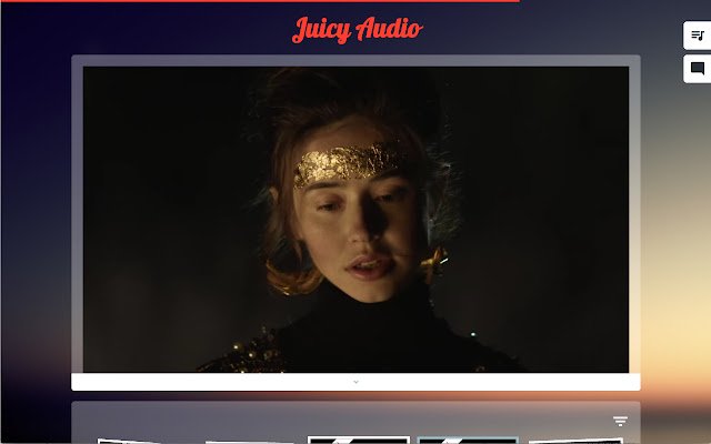 سيتم تشغيل Juicy Audio من متجر Chrome الإلكتروني مع OffiDocs Chromium عبر الإنترنت