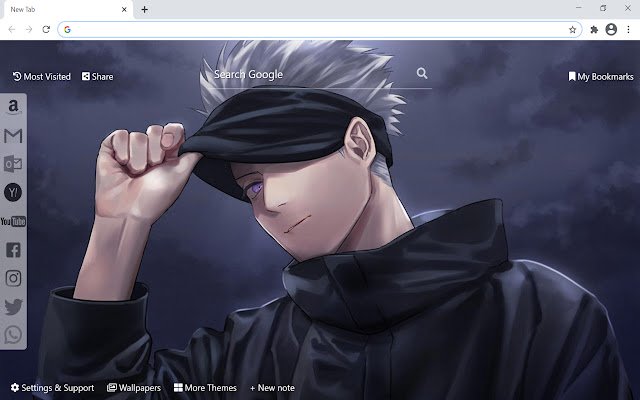 Jujutsu Kaisen Anime Wallpaper HD Nueva pestaña de Chrome web store para ejecutarse con OffiDocs Chromium en línea
