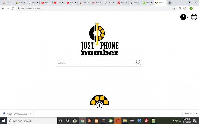 JustPhonenumber  from Chrome web store to be run with OffiDocs Chromium online