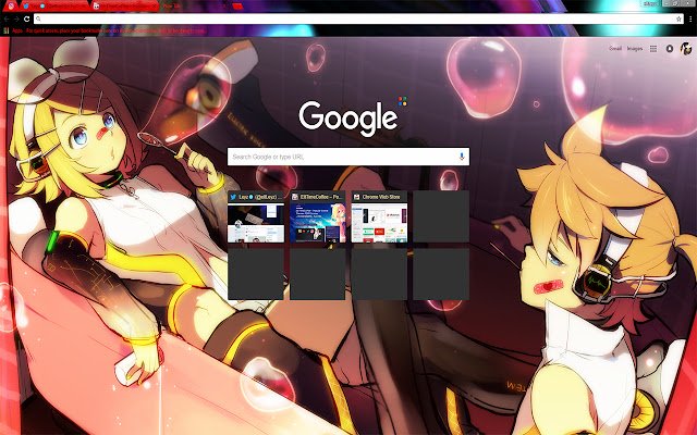 Kagamine Rin and Len append with bubbles 2018  from Chrome web store to be run with OffiDocs Chromium online