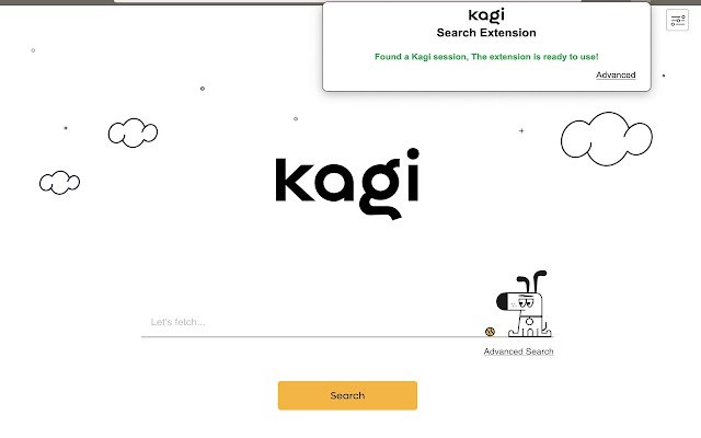 Kagi Search for Chrome na Chrome Web Store para ser executado com OffiDocs Chromium online