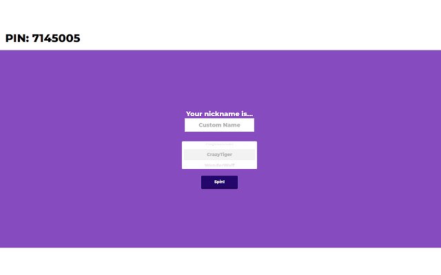 Kahoot Name Bypasser  from Chrome web store to be run with OffiDocs Chromium online