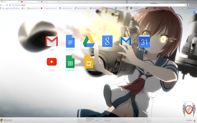 Kantai Theme 27 1600x900  from Chrome web store to be run with OffiDocs Chromium online