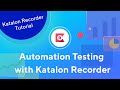 Katalon Recorder (générateur de tests de sélénium) de la boutique en ligne Chrome à exécuter avec OffiDocs Chromium en ligne