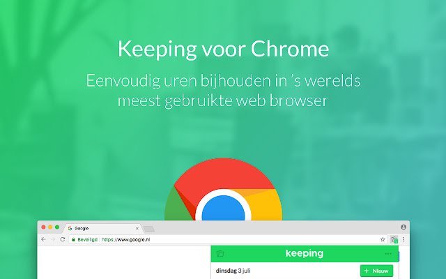 Keeping - Time Tracker من متجر Chrome الإلكتروني ليتم تشغيله مع OffiDocs Chromium عبر الإنترنت