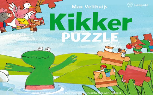 Kikker Puzzle dal web store di Chrome da eseguire con OffiDocs Chromium online