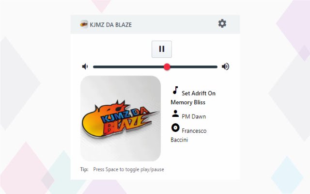 KJMZ DA BLAZE  from Chrome web store to be run with OffiDocs Chromium online