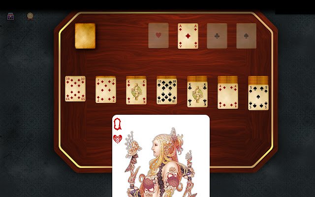 Klondike Solitaire HD  from Chrome web store to be run with OffiDocs Chromium online