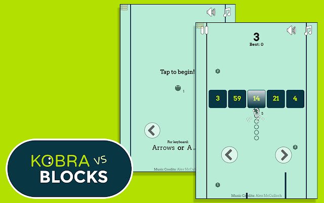 Kobra vs Blocks Game  from Chrome web store to be run with OffiDocs Chromium online