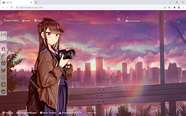 Komi Cant Communicate Wallpaper  from Chrome web store to be run with OffiDocs Chromium online