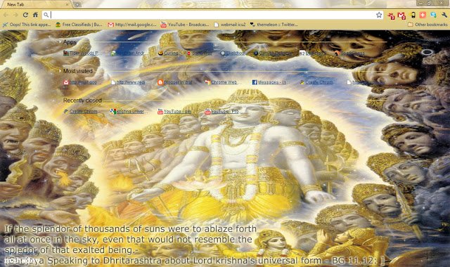 Krishna Universal Form 1920x1200 dari kedai web Chrome untuk dijalankan dengan OffiDocs Chromium dalam talian