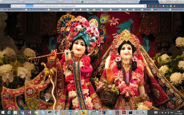 Krishna with Radha  from Chrome web store to be run with OffiDocs Chromium online