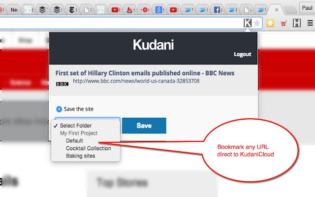 Kudani Snipper aus dem Chrome Web Store kann mit OffiDocs Chromium online ausgeführt werden